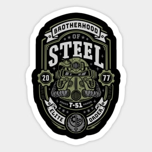 Knight of Steel T-51 v2 Sticker